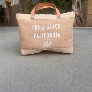 Tan Canvas Mini Bag
